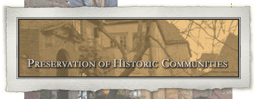 Preservation of Historic Communities