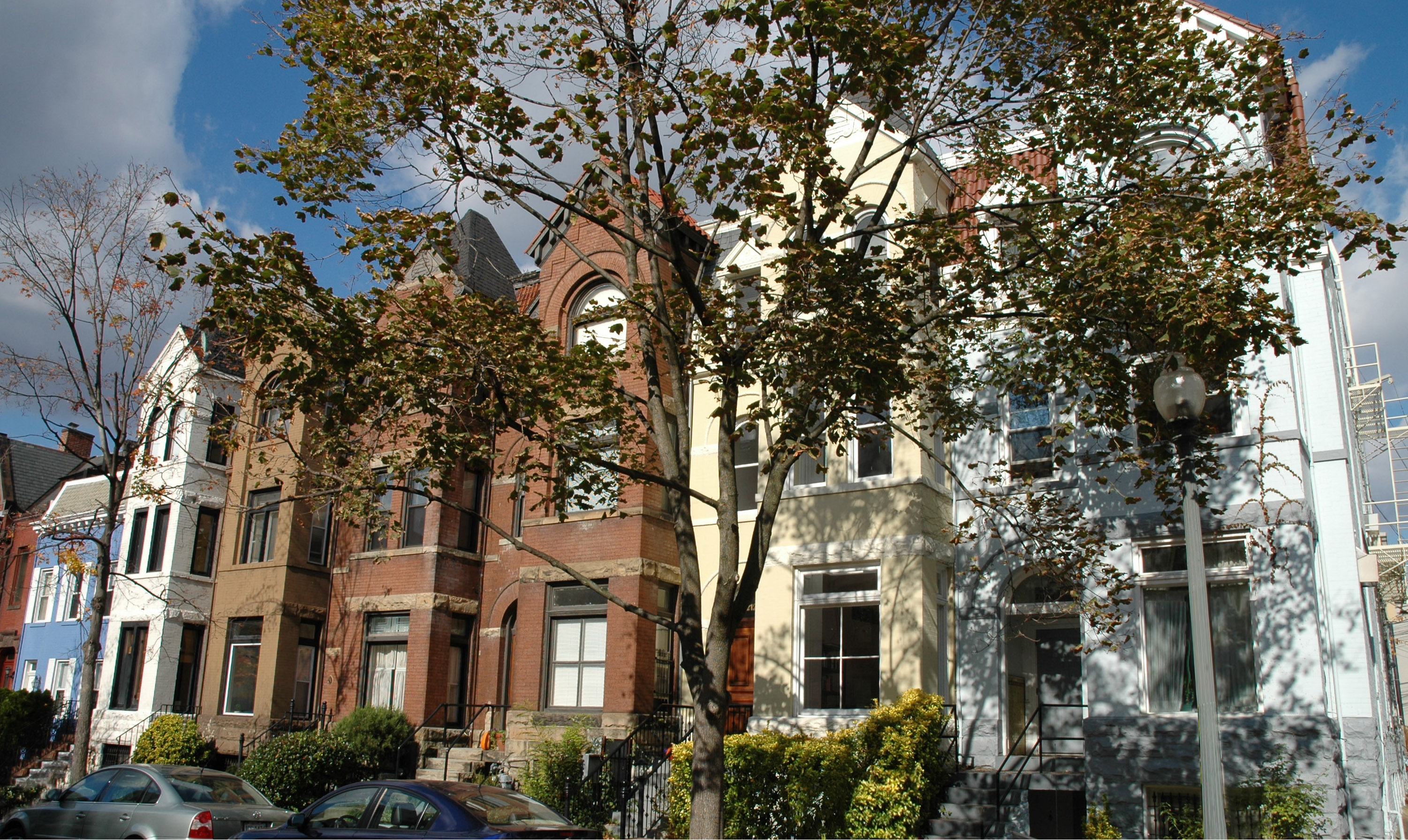 Streetscape of Calvin Thomas Stowe Brent Designs